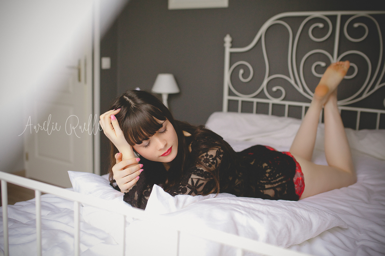 séance photo boudoir caen saint lô rouen le havre thury harcourt lingerie portrait glamour