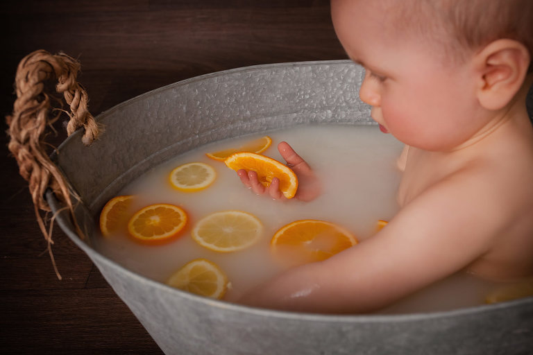 bain de lait bebe