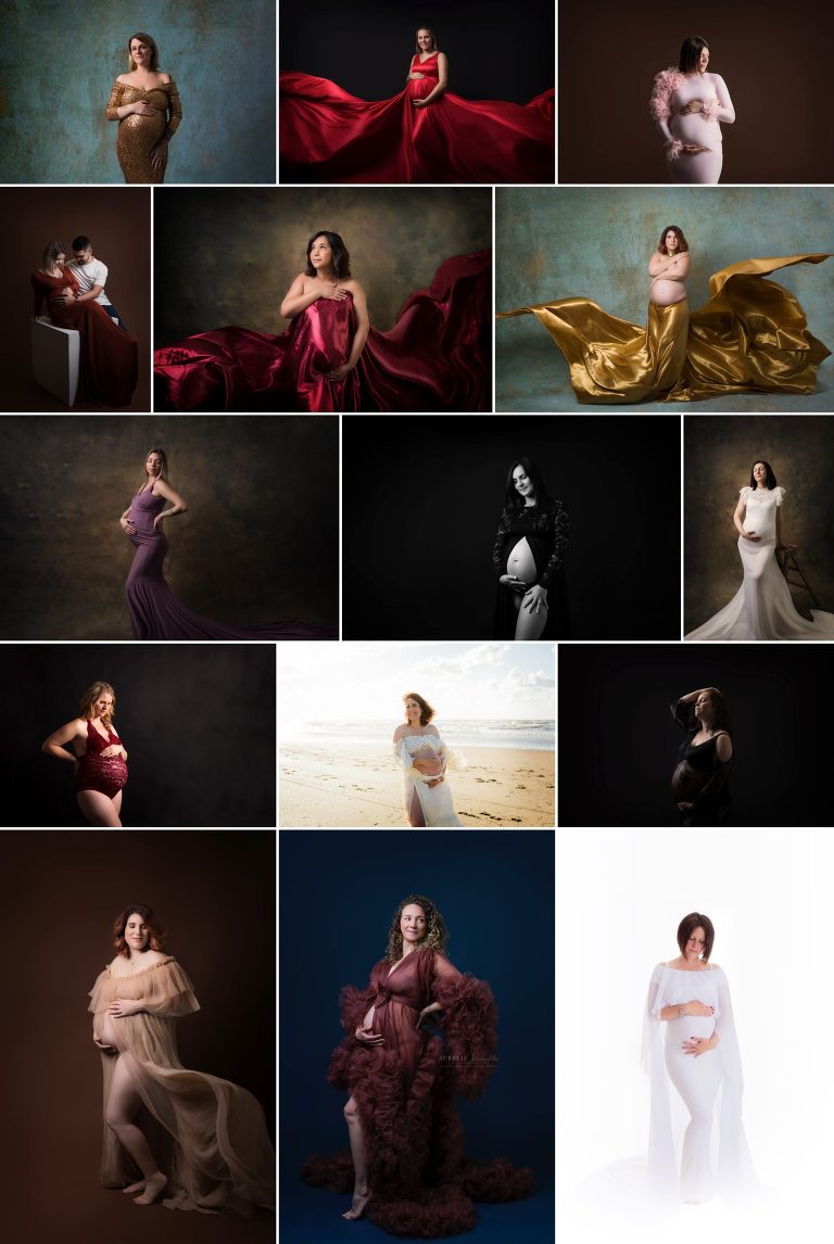 robes artistiques séance grossesse aurelie ruelle caen