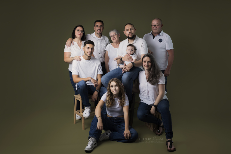 photo famille intergenerationnelle caen