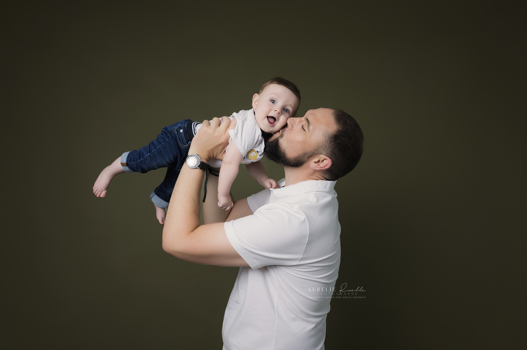 photo papa bébé famille caen