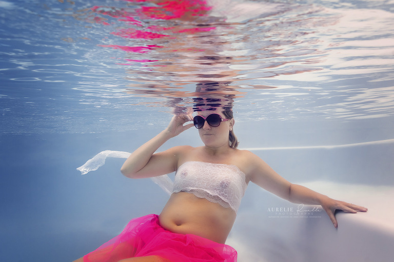 photo sous l'eau cancer du sein caen