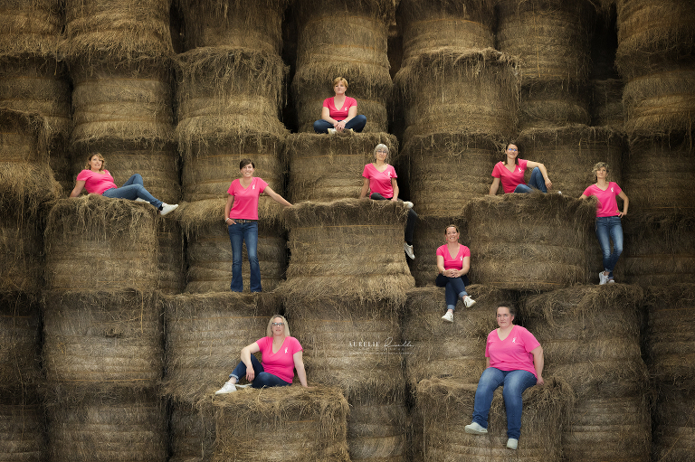 calendrier octobre rose agricultur'elles aurélie ruelle 